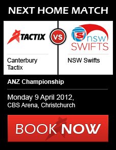 Next Tactix Home match